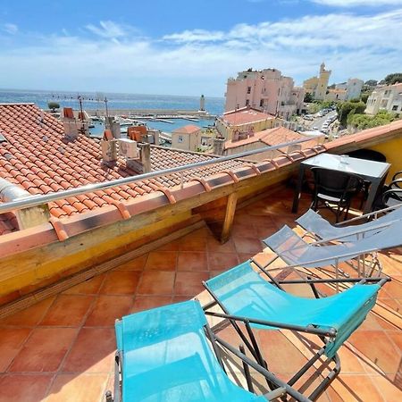 La Perle De Cassis - Terrace With Sea View Apartment Exterior foto