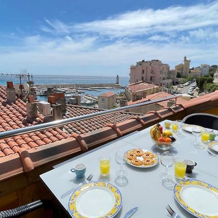 La Perle De Cassis - Terrace With Sea View Apartment Exterior foto