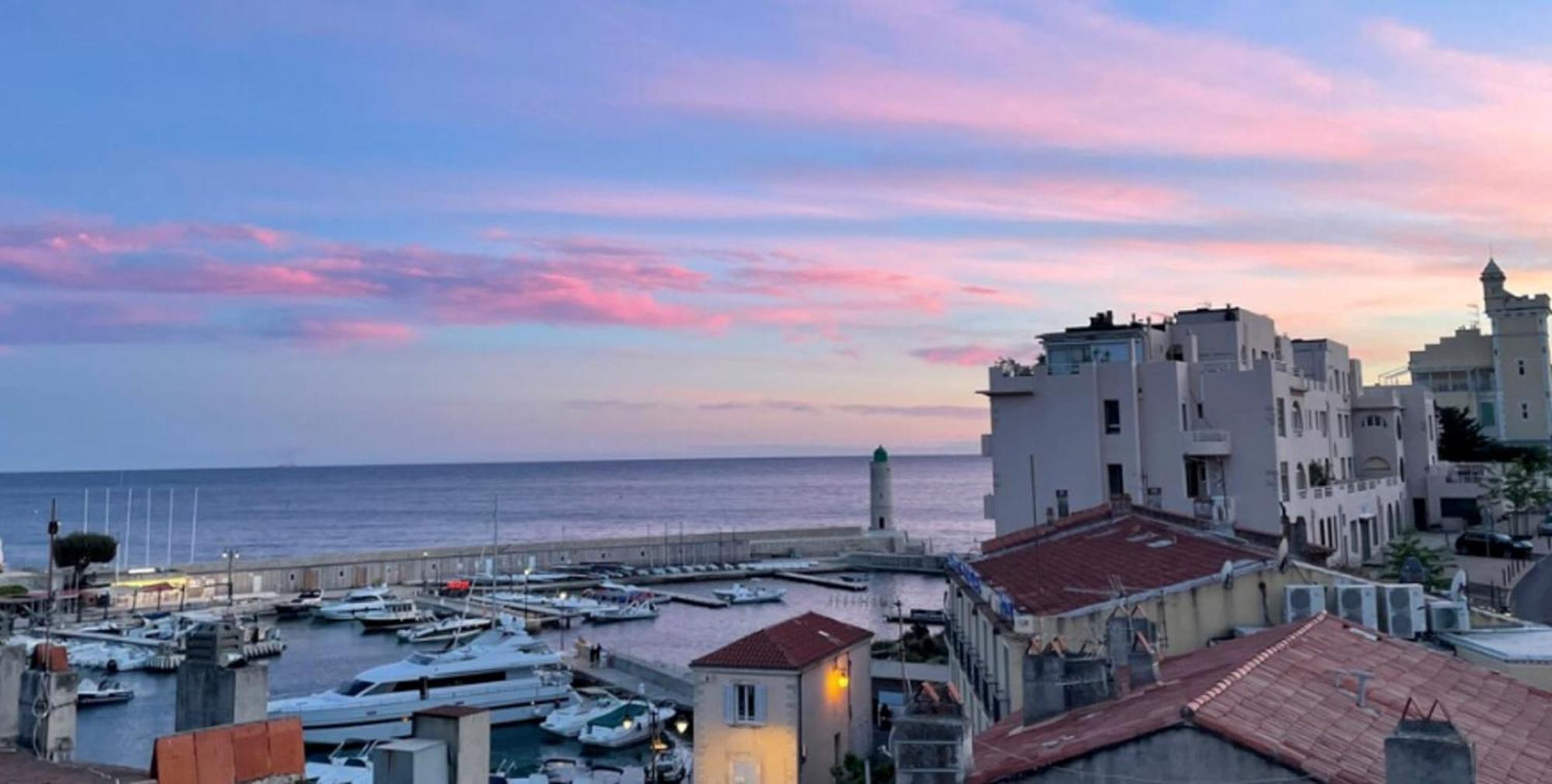 La Perle De Cassis - Terrace With Sea View Apartment Exterior foto